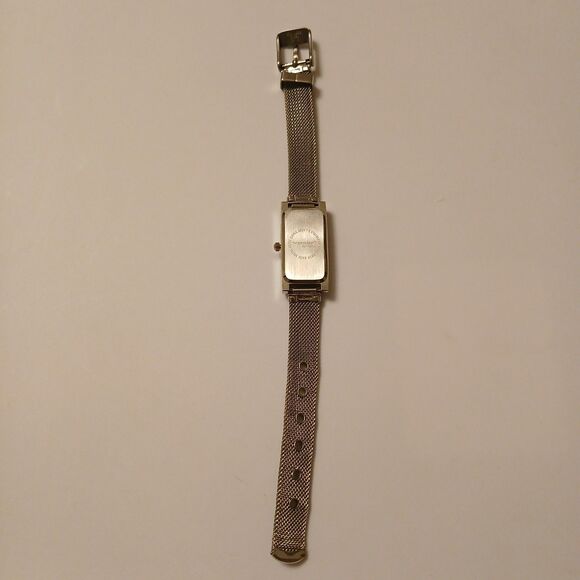 Ladies Vernier by 7 West Women's Silver Tone Quartz Mesh Fashion Watch - Picture 7 of 13